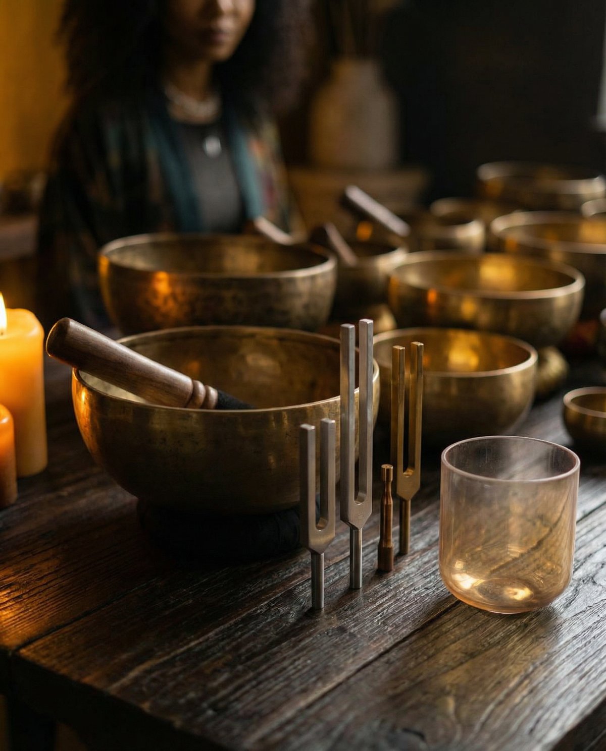 Sound healing instruments and tuning forks